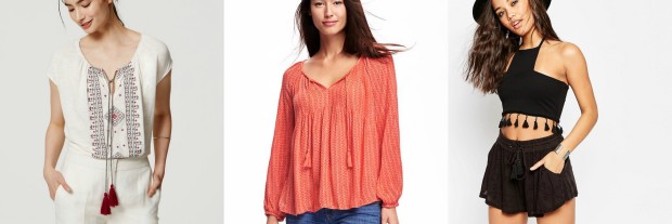 Class to Night Out: Tassel Top