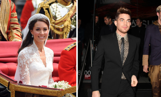 Weekly Crossover: Kate Middleton x Adam Lambert