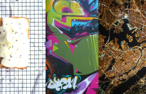 Picture-Inspired Fashion: Pastry, Graffiti, and Urban Landscape