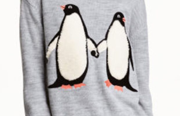 Fabulous Find of the Week: H&M Penguin Motif Sweater