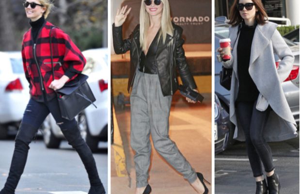 Celebrity Street Style of the Week: Karlie Kloss, Julianne Hough, & Lily Collins