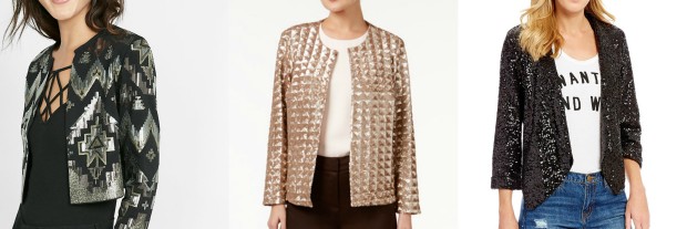 Class to Night Out: Sequin Blazer for NYE