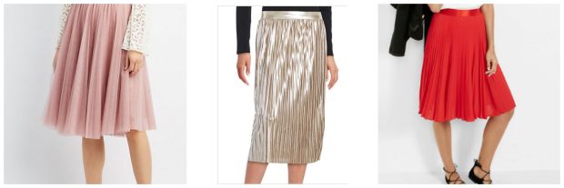 Class to Night Out: Pleated Midi Skirt