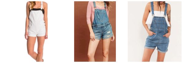 Class to Night Out: Overall Shorts
