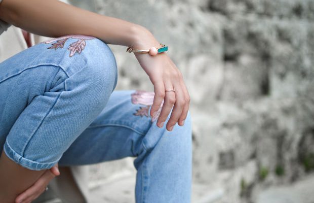 3 Spring-Ready Ways to Wear Embroidered Jeans