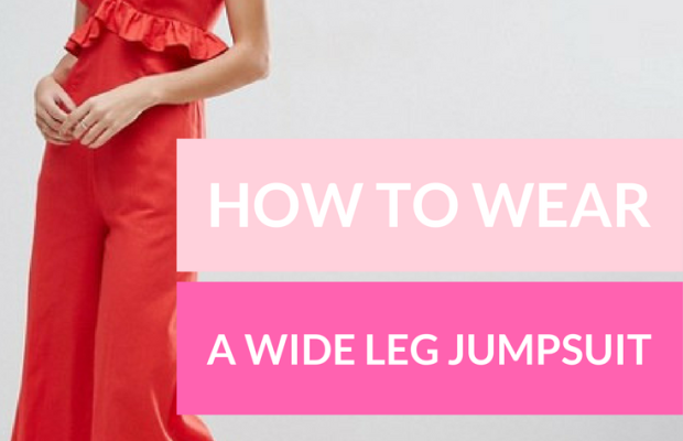 How to Wear a Wide-Leg Jumpsuit