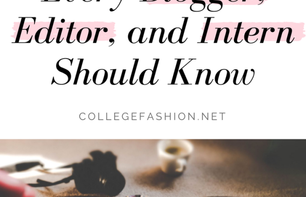 Fashion Terminology Every Blogger, Editor, and Intern Should Know