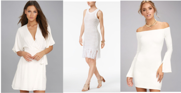 Class to Night Out: Little White Dress