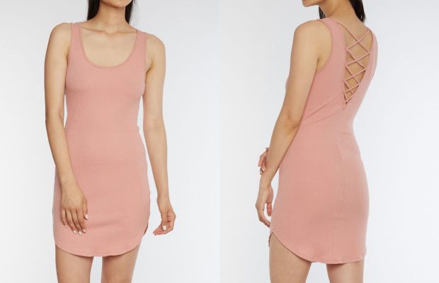 Fabulous Find of the Week: Rainbow's Millennial Pink Body-Con Dress