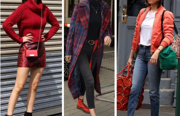 How to Wear Red This Fall Like Victoria Justice, Gigi Hadid, & Selena Gomez
