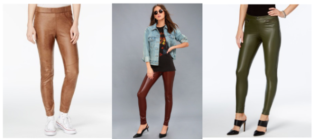 Class to Night Out: Leather Leggings