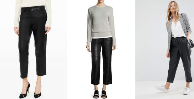 Would You Wear… Relaxed (faux) Leather Pants?