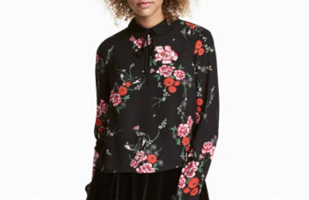 This $20 Blouse Proves That Floral Prints Aren't Only for Spring