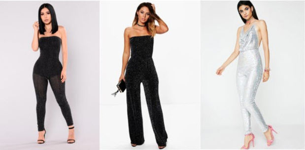 Class to Night Out: Glitter Jumpsuit