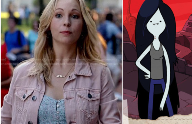 Weekly Crossover: Marceline The Vampire Queen x Caroline Forbes