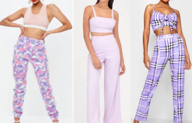 Class to Night Out: Lilac Pants