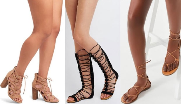 Class to Night Out: Gladiator Sandals