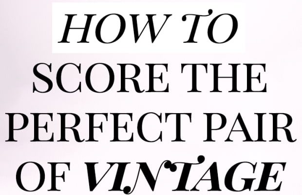 How to Find the Perfect Pair of Vintage Levi Jeans