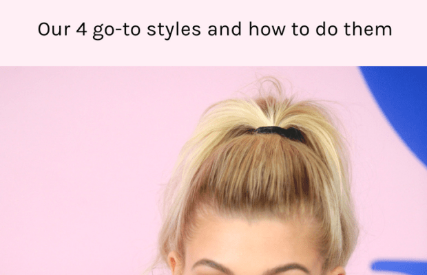 4 Classic Game Day Hairstyles & How to Get Them