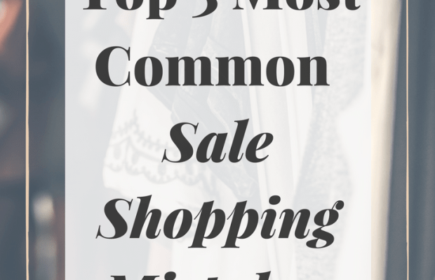Are You Making These Common Mistakes When Shopping the Sale Section?