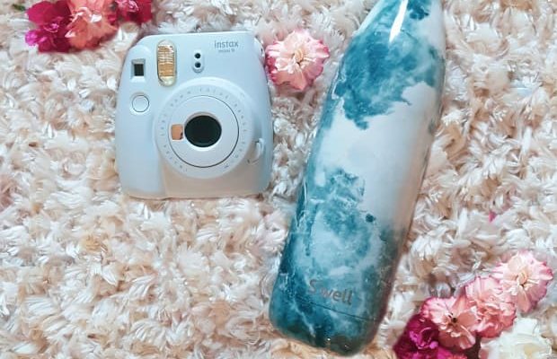 CF Back to School Giveaway! White Instax Camera & S'well Water Bottle